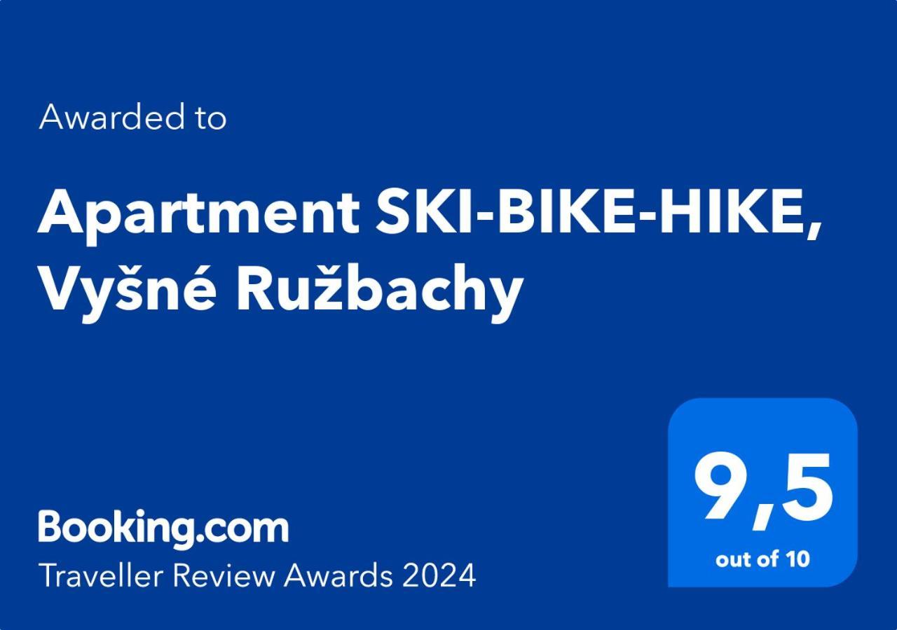Apartment Ski-Bike-Hike, Vyšné Ružbachy Exterior foto